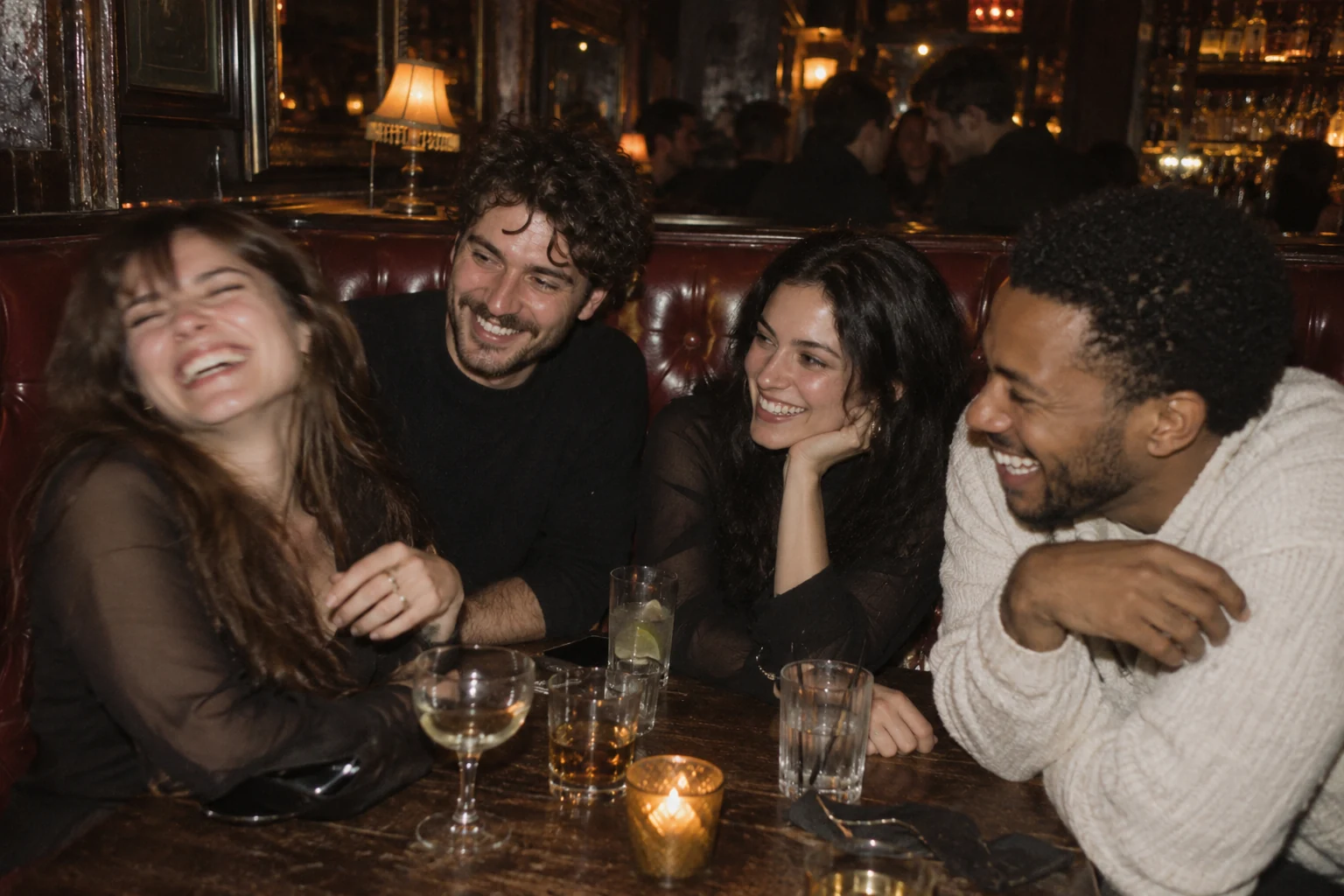 Birthdays, first dates and the night that turned into a story. This table remembers.